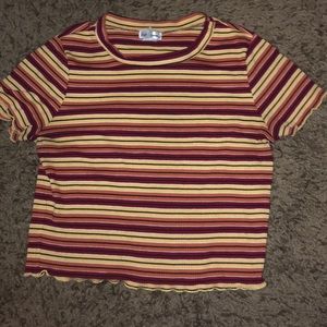 cropped lettuce shirt